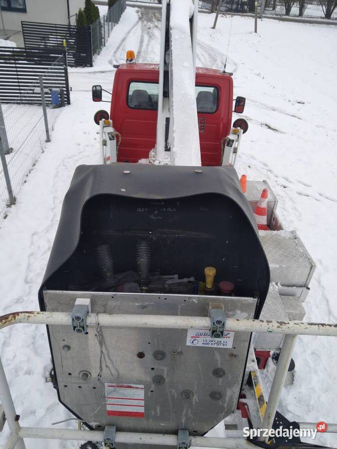 Podnośnik koszowy Mercedes sprinter GSR 200 Rząśnia