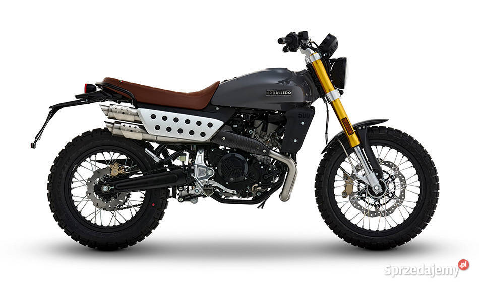 Fantic Caballero 500 Scrambler Deluxe MY25 szary Rok produkcji 2025 zachodniopomorskie Szczecin sprzedam