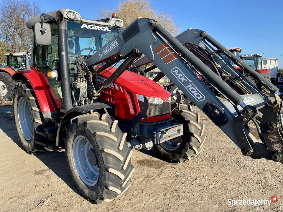 MASSEY FERGUSON 5609 DYNA4 2015r z ładowaczem Biała