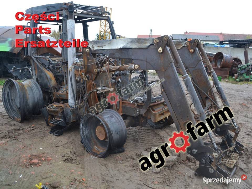 Massey Ferguson 5609 części skrzynia biegów oś Byków