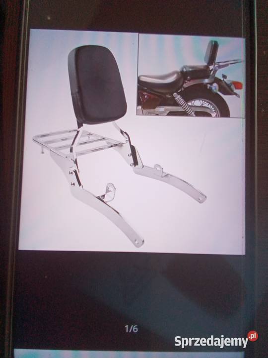 Oparcie Virago 125 535 Bagażniki, stelaże i oparcia Wieleń