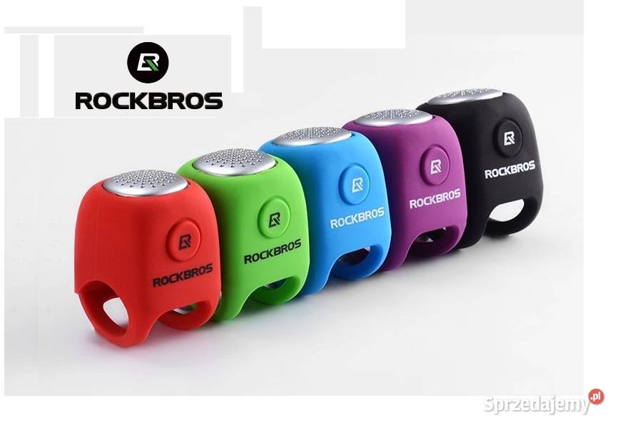 Elektryczny dzwonek RockBros 90db 4 kolory 3 Dęblin