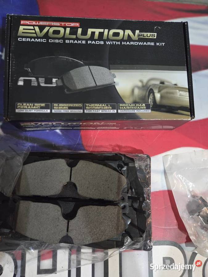 KLOCKI HAMULCOWE PRZEDNIE FORD wielkopolskie Kawnice sprzedam