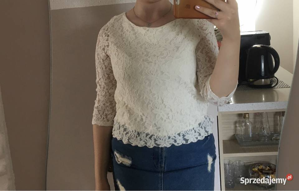 Piekna bluzeczka koronkowa Polanka Wielka