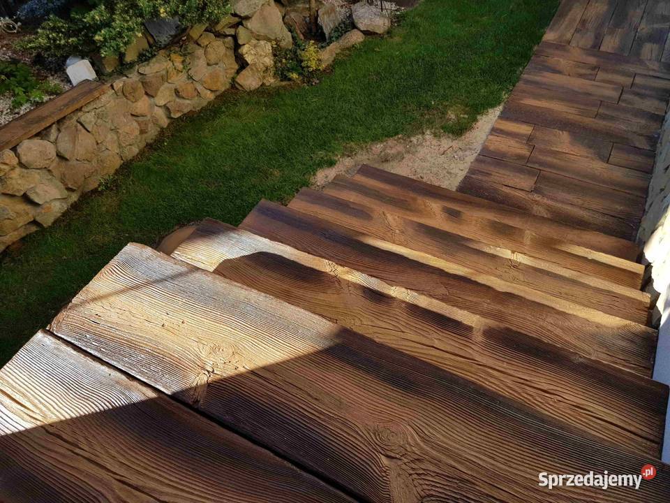DREWNO BETONOWE Imitacja DREWNO DESKA BETONOWA