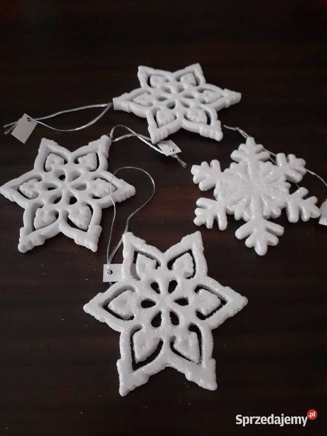 zawieszki gwiazdki śnieżynki świąteczne pomorskie
