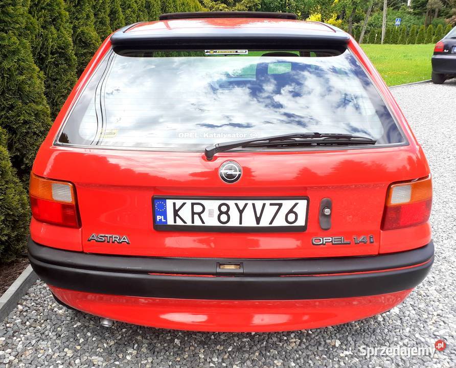 Opel Astra RARYTAS 95000 Klimatyzacja Szyberdach Astra Kraków sprzedam
