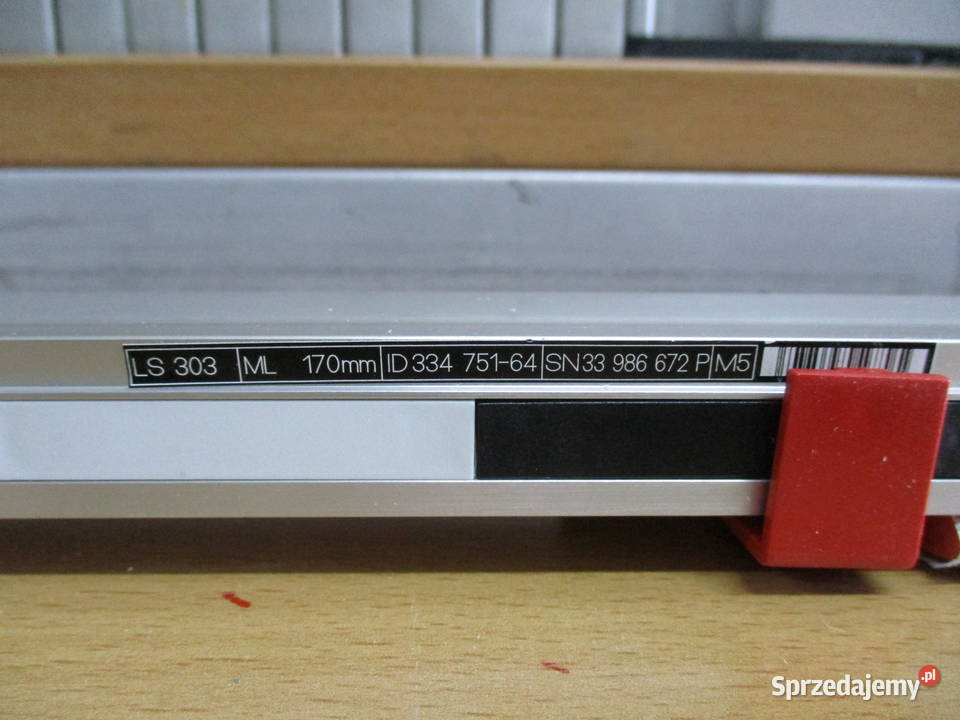 Liniał HEIDENHAIN LS 303 ML 170mm ID 334 75164 Mogilno