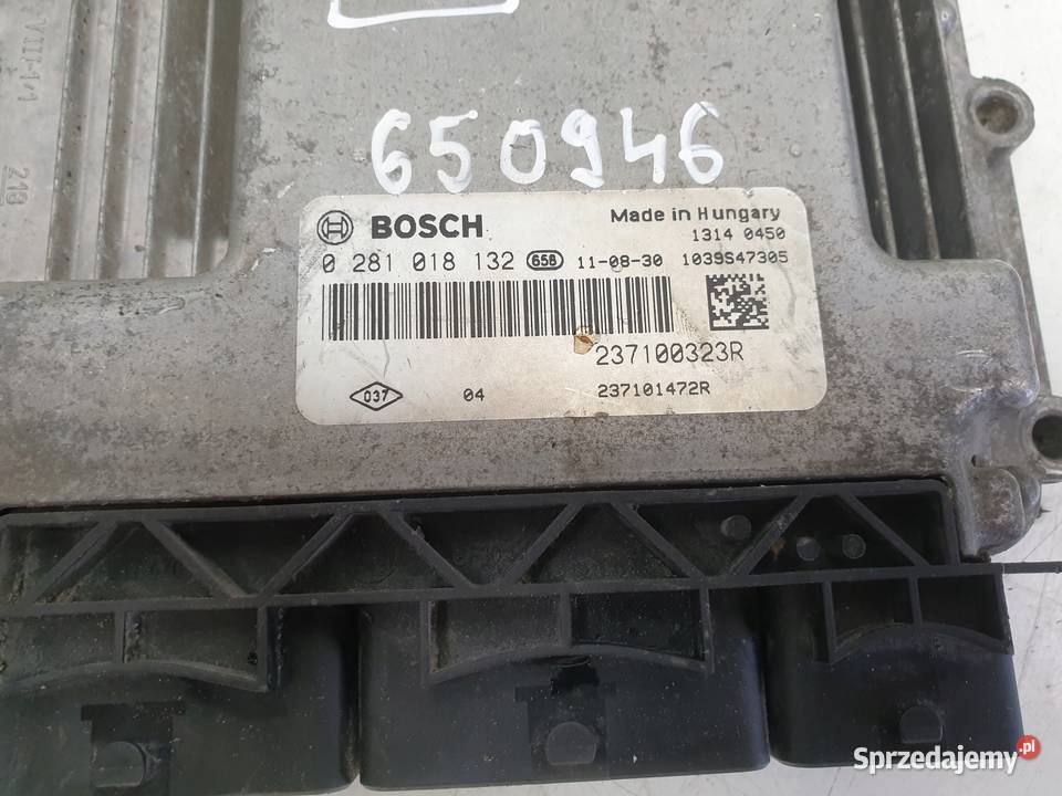 Renault Megane III 20 DCI STEROWNIK SILNIKA Janów