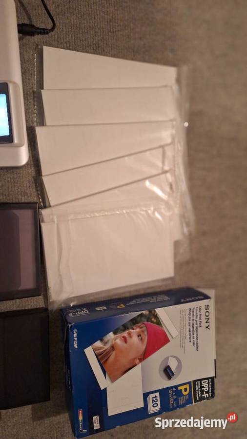 Mini drukarka Sony do zdjęć tanio zestaw Druk w kolorze śląskie Mysłowice