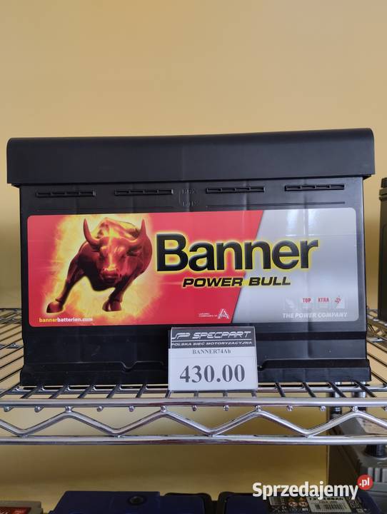 Akumulator Banner Power Bull 74Ah 680A W Szczecin