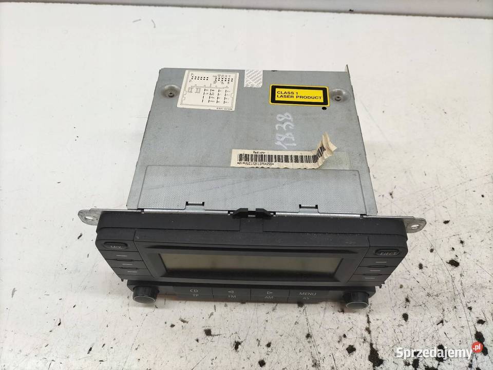 RADIO 1K0057186DX VW Volkswagen Touran I Sprzęt audio fabryczny sprzedam