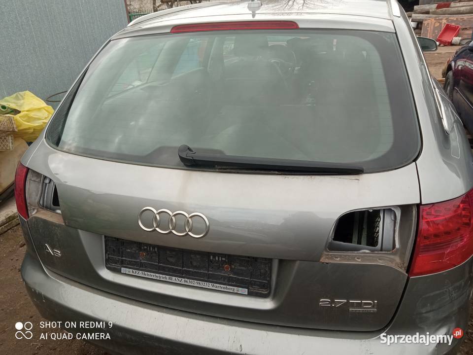Audi A6 C6 części drzwi ćwiartka przód tył dach Siedlce