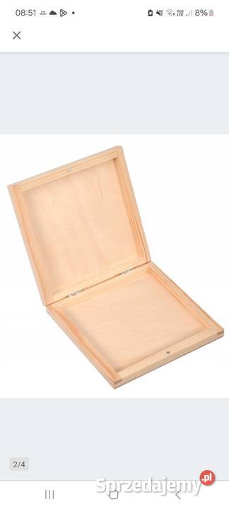 Pudelka drewniane na CD Zaproszenie Pozostałe Skawica