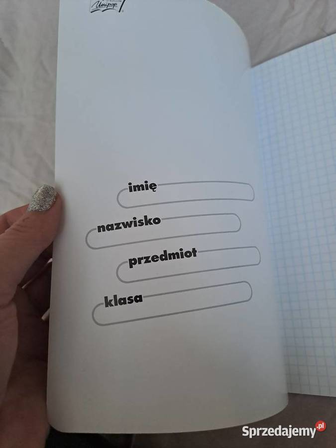 Zeszyt 16 krata krowa Artykuły szkolne Wrocław