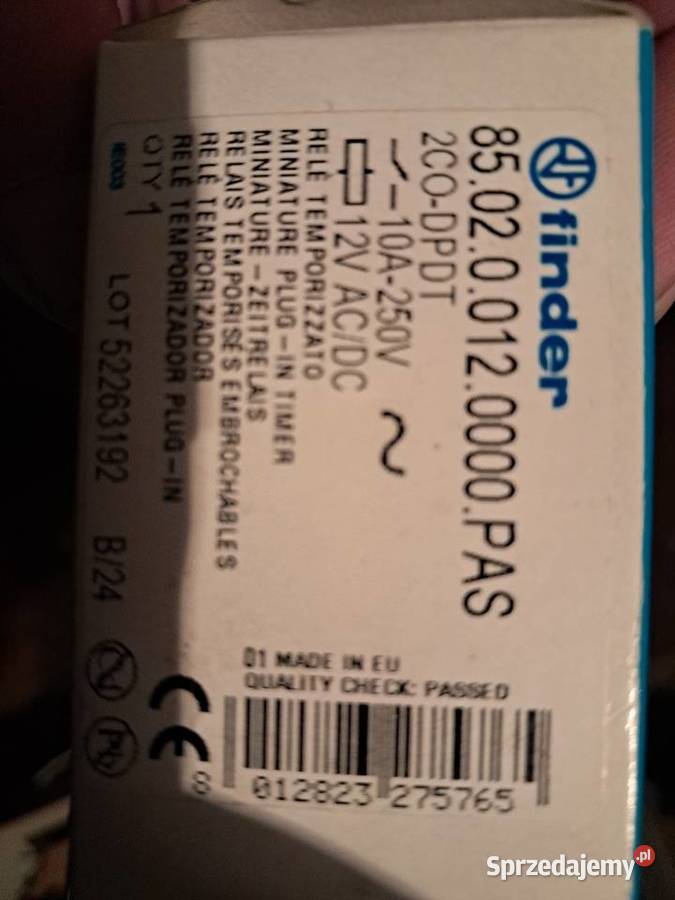 Przekażnik czasowy Finder Kąty Wrocławskie