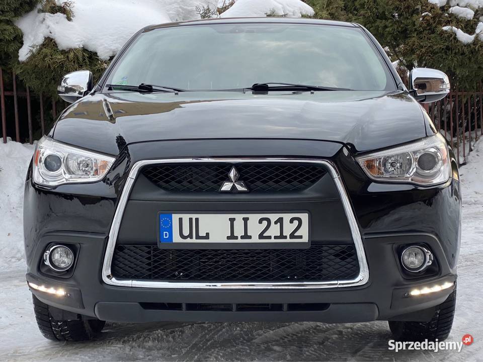 Mitsubishi ASX 18 DID 2010 diesel Hak Klima czarny ASX Rzeszów