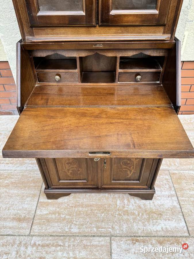 Witryna stylowa sekretarzyk kredens szafka regał Sulbiny