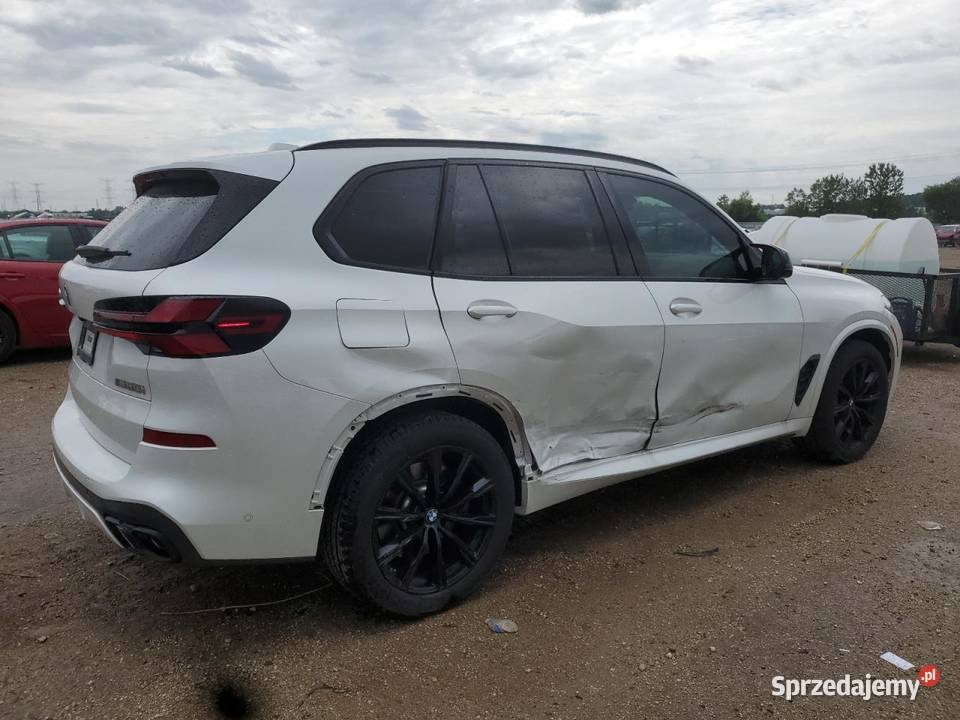 2024 BMW X5 M60I biały śląskie Częstochowa