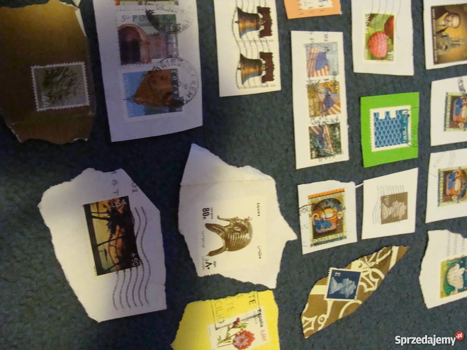 znaczki pocztowe 36 sztuk zagraniczne i polskie wielkopolskie Poznań sprzedam