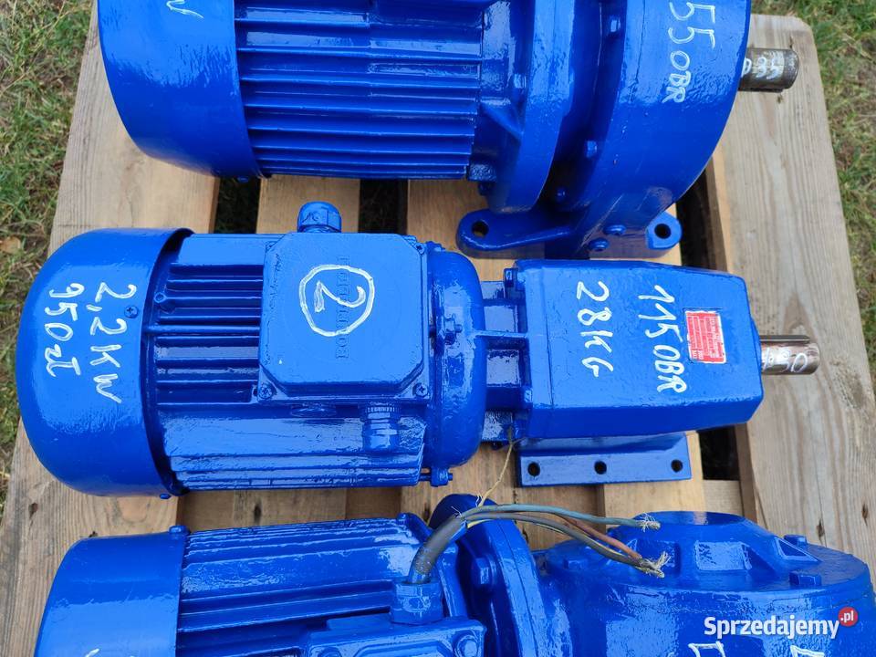 Motoreduktor silnik elektryczny trójfazowy 11 kw Pozostałe Sędziszów
