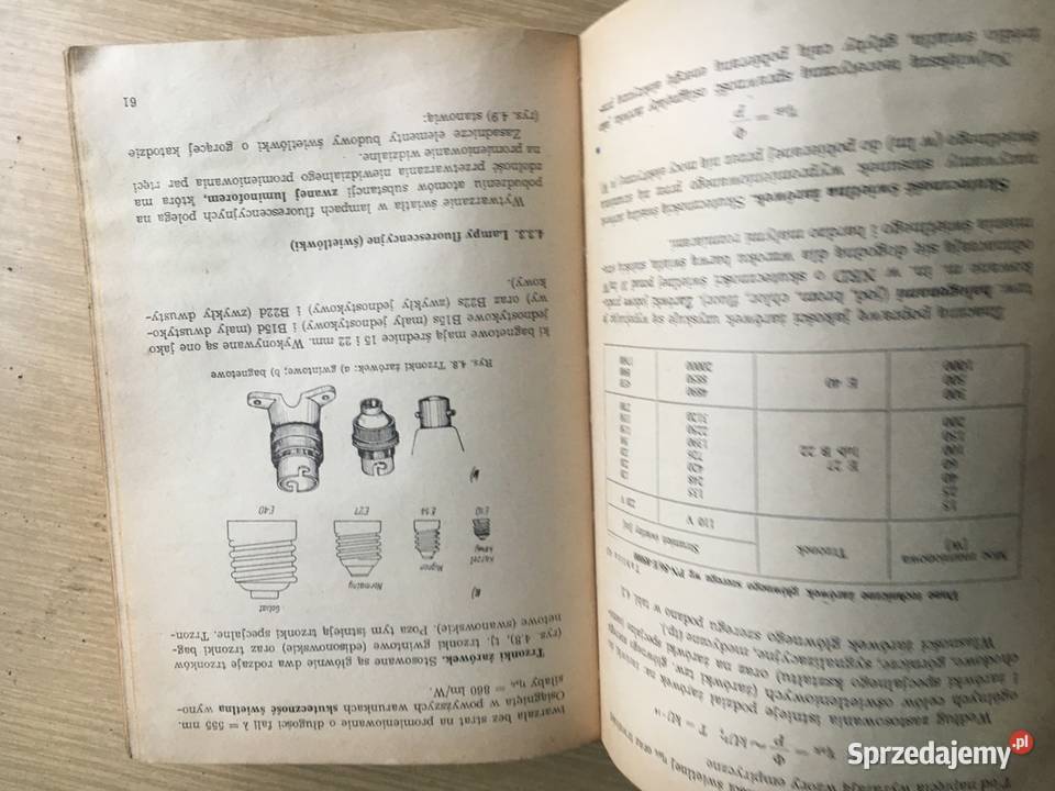 Książka techniczna z zakresu elektrotechniki Antykwariat Łęczyca