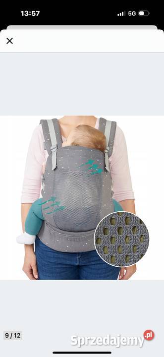 Nosidełko ergonomiczne Kindetkraf Huggy Nosidełka i chodziki sprzedam