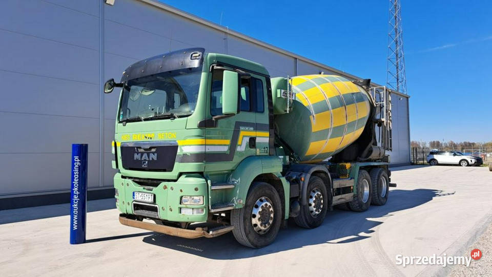 MAN TGS 32360 TGS BB 8x44 E5 350t Betoniarka immobilizer Grójec