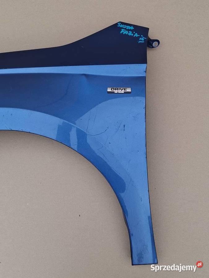 SKODA FABIA III 3 BŁOTNIK LEWY PRZÓD PRZEDNI Bieleń sprzedam