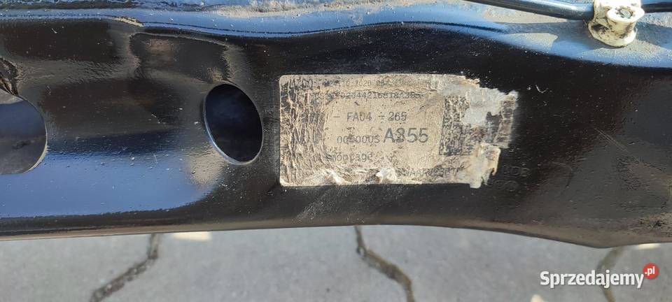 VW TIGUAN II BELKA ZAWIESZENIE TYŁ 3Q0505235AC