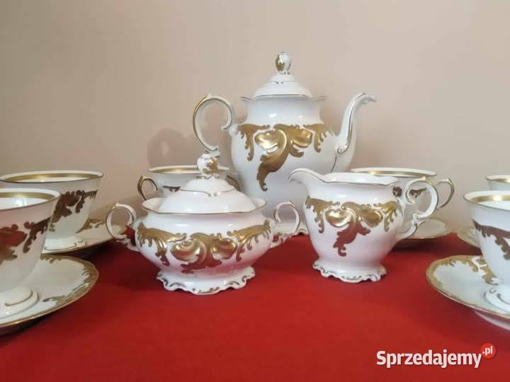 Serwis Porcelanowy Złoty Fryderyk Wawel PRL Wałbrzych sprzedam