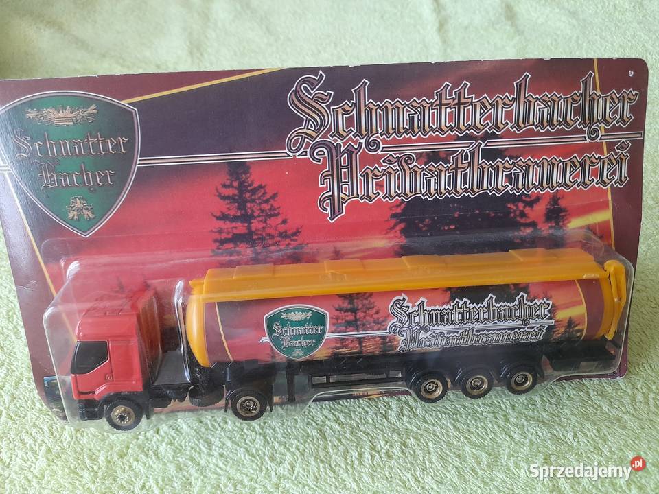 Kolekcjonerski model ciężarówki z cysterną lubuskie Kostrzyn nad Odrą