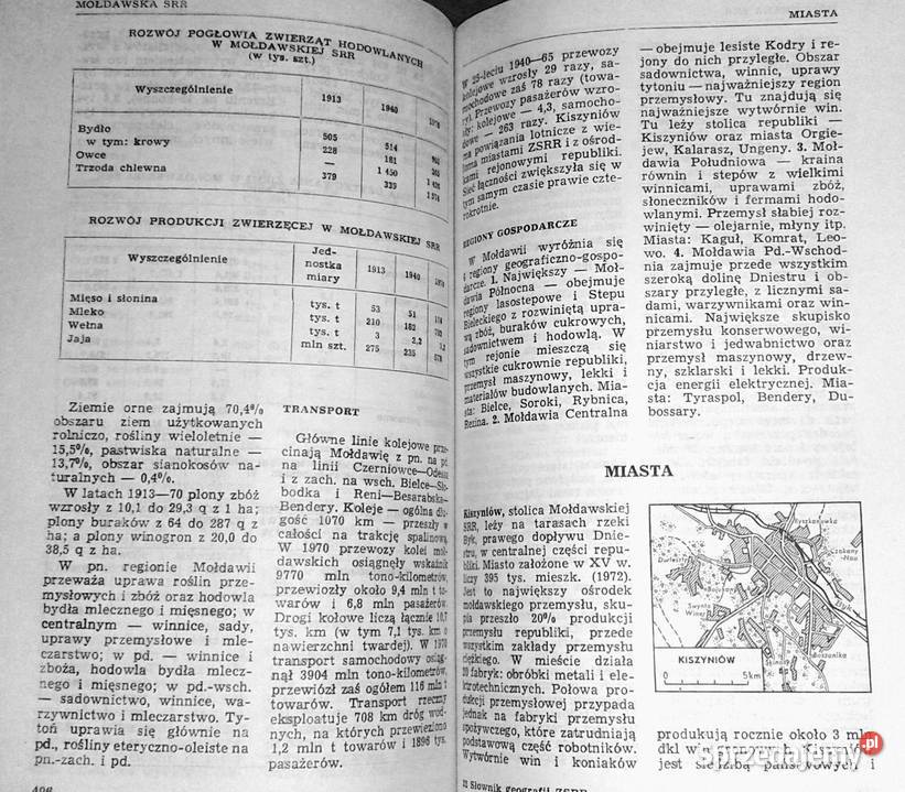 Słownik geografii ZSRR Roman Biesiada T Chełm