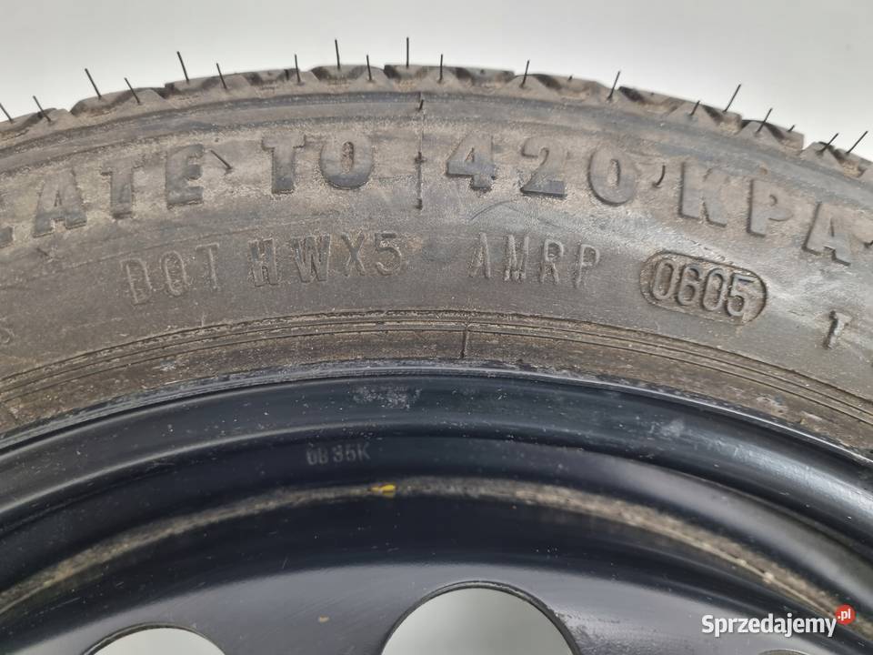 KOŁO DOJAZDOWE Opel Vectra C Astra H dojazdówka lubelskie Chełm sprzedam
