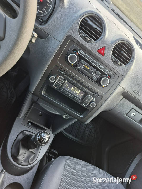 Volkswagen Caddy 16tdi MAXI 7 FOTELI pdc ładny gniazdo USB lubelskie Drelów