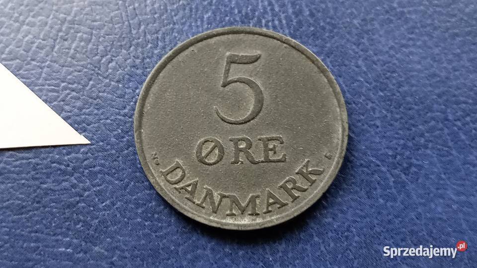 Stare monety 5 ore 1951 Dania podkarpackie Lesko