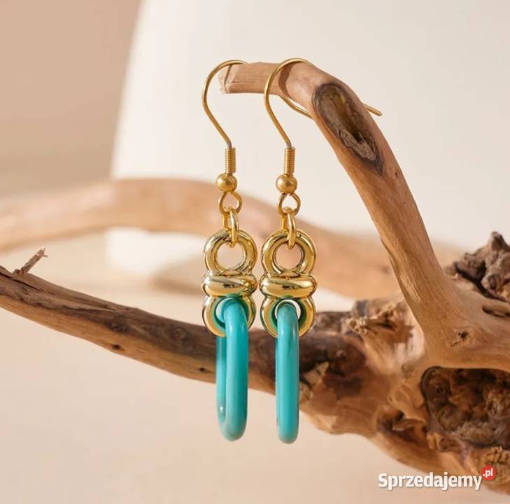 Nowe kolczyki na biglach ze stali chirurgicznej sprzedam