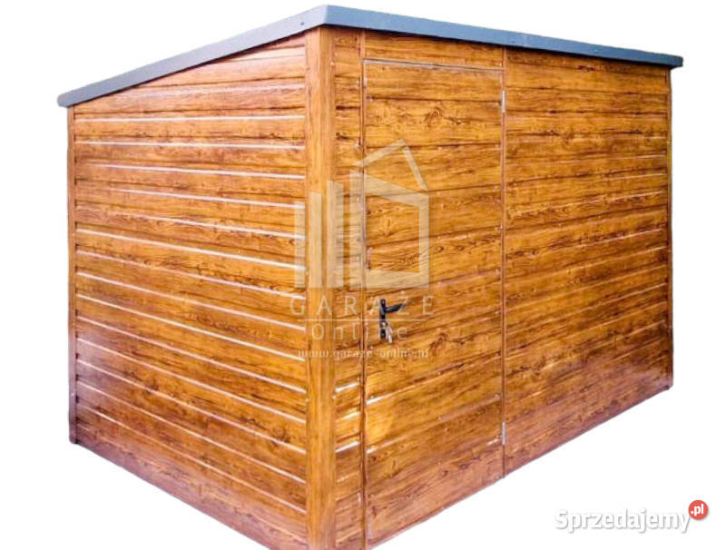 SCHOWEK DOMEK OGRODOWY 2m x 15m drewnopodobny śląskie Dąbrowa Górnicza