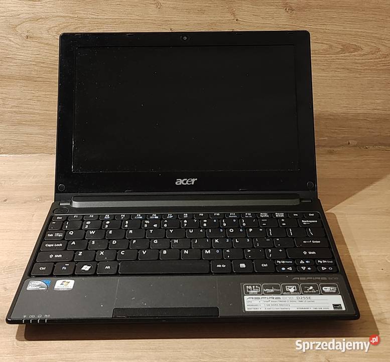 Stary laptop Acer Aspire one D255E Wołomin sprzedam