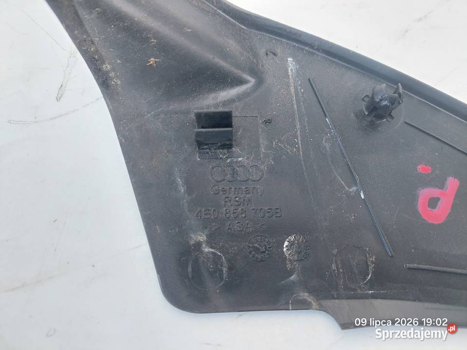 AUDI A8 D3 42 TDI 0510 OBUDOWA LUSTERKA Włoszczowa