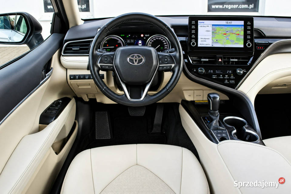 Toyota Camry Executive SalonPL FV23 Skóra ACC pełny VAT Camry Sokołów