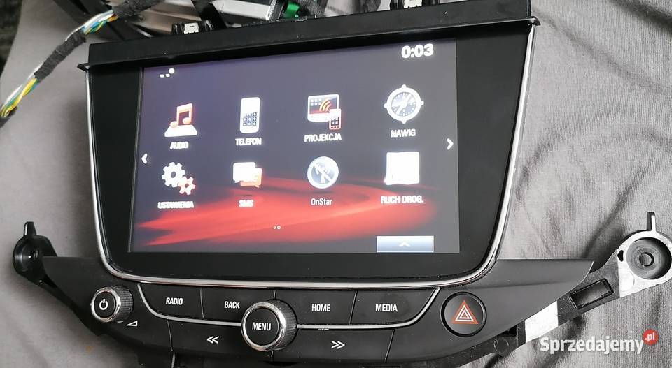 Wyśietlacz Do Opel Astra K Intellink Navi900 osobowe Poznań