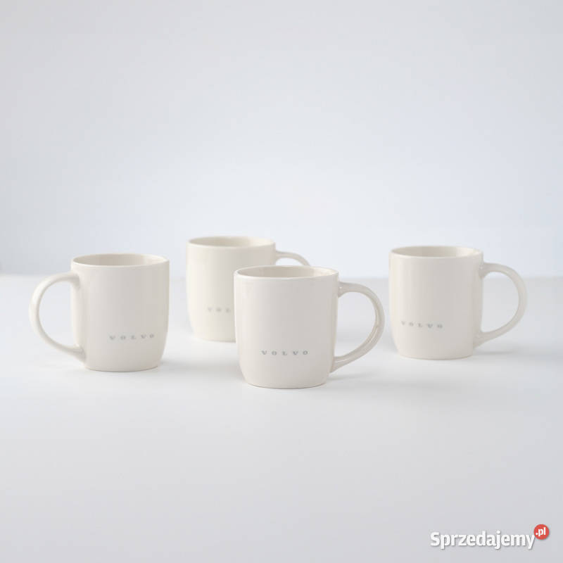 VOLVO oryginalny kubek zestaw kubkow porcelana 4 Gadgety motoryzacyjne Bielany Wrocławskie
