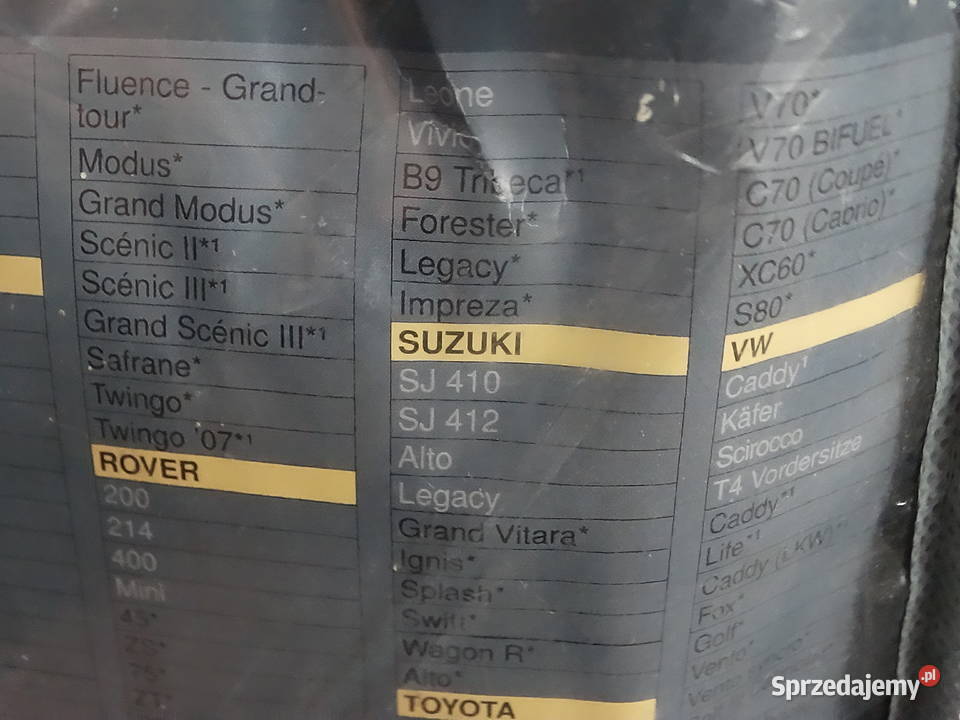 Nowy komplet pokrowców samochodowych AUTO XS Pozostałe Biłgoraj
