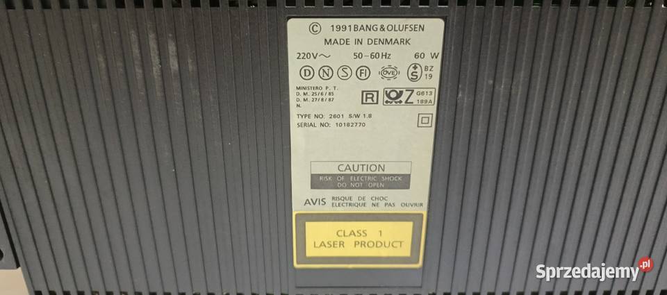 Bang olufsen beosystem 2500 sprzedam