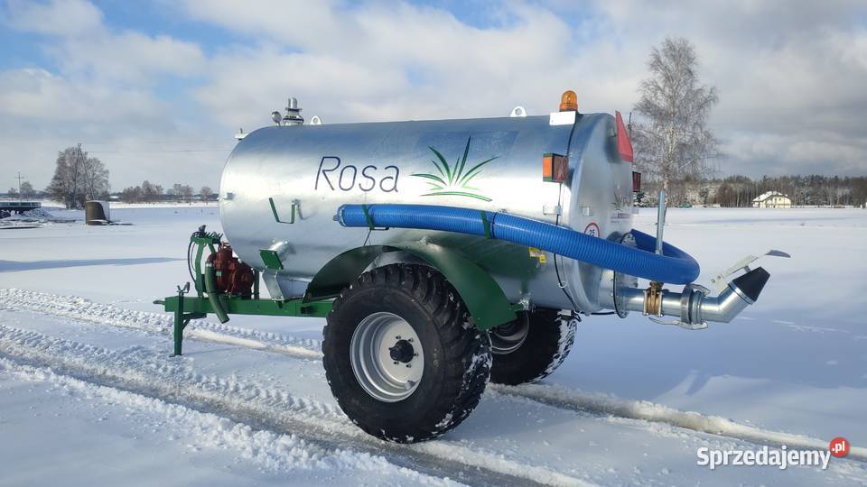 Wóz asenizacyjny 5000 litrów ROSA beczkowóz mazowieckie