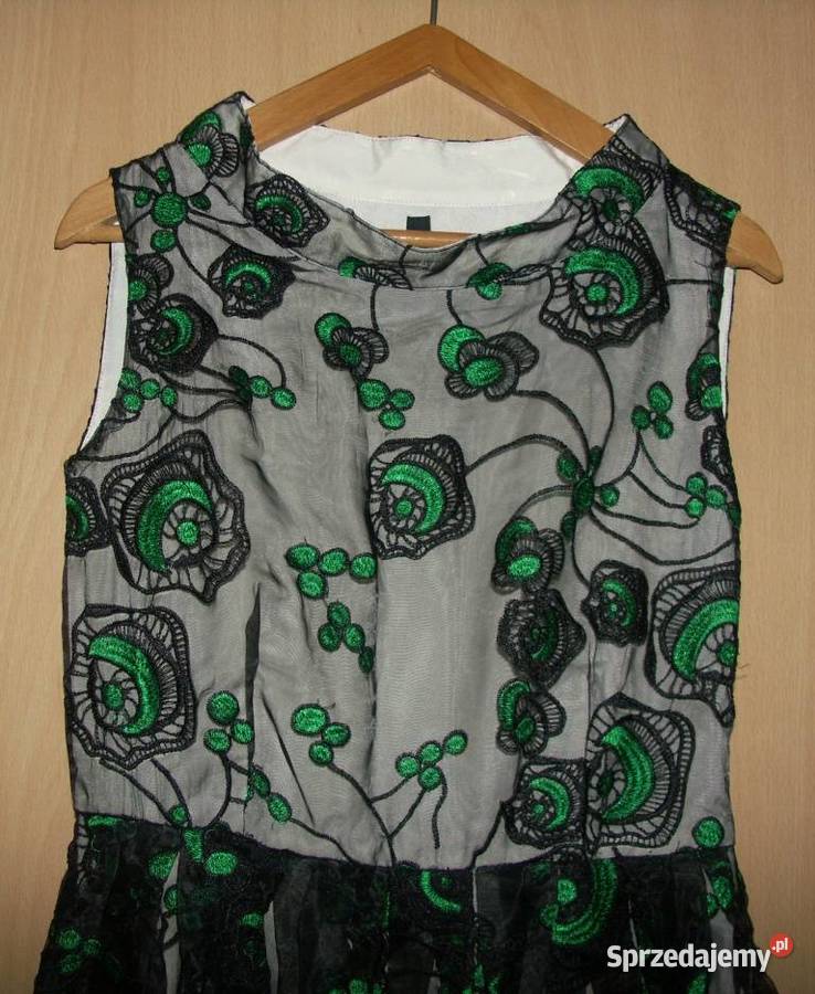jedwabna sukienka PRADA BCBG Azria sukienka Poznań