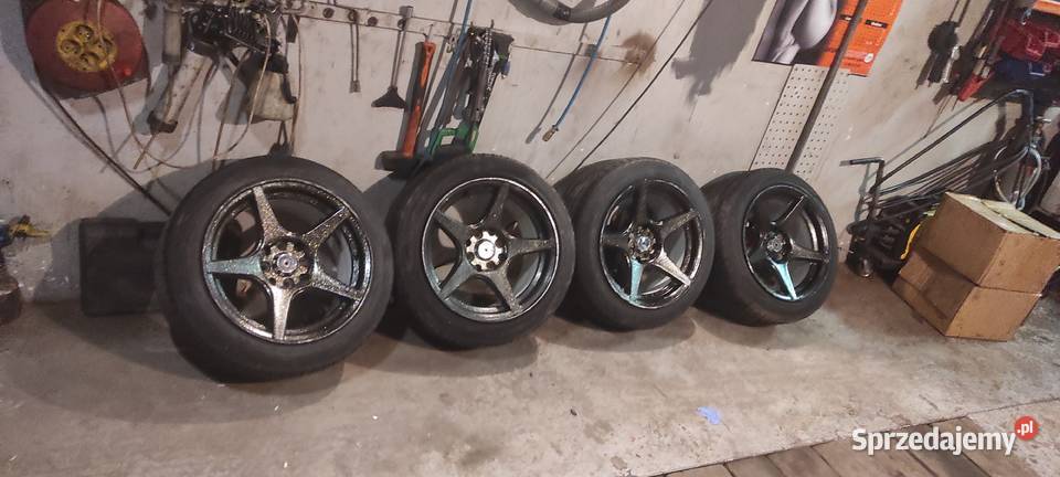 Koła aluminiowe 15 dwa rozstawy śrub 4x100 i Samochodowe śląskie Sosnowiec