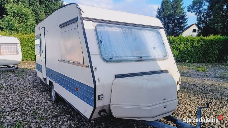 przyczepa kempingowa campingowa kemping DOMEK Adria Międzybrodzie Bialskie