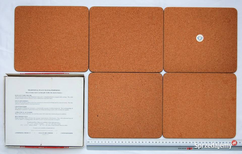 Pimpernel Portmeirion UK podkładki na stół Podkładki Lublin